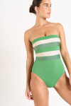 Maillot de bain vert LEONIE NAXOS