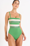 Maillot de bain vert LEONIE NAXOS