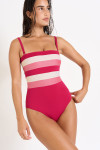 Maillot de bain rose LEONIE NAXOS