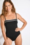 Maillot de bain 1 pièce noir ACATIE NAXOS