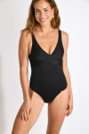 Maillot de bain 1 pièce noir AUDELIA NAXOS