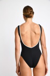 Maillot de bain 1 pièce noir CAMELIA MADRYN