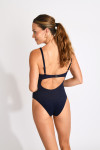 Maillot de bain 1 pièce GALILEA bleu marine