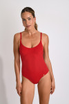 Maillot de bain 1 pièce GALILEA rouge