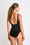 Maillot de bain 1 pièce noir MANUELA VALERIA