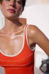 Maillot de bain une pièce mandarine ANTHENIA NAXOS