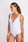 Maillot de bain 1 pièce blanc ULTIMA GEKCO