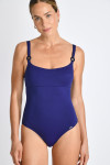 Maillot de bain 1 pièce bleu foncé JOVANIE CARILO